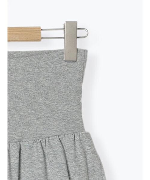 Et grenier by Samansa Mos2（エグルニエバイサマンサモスモス）の「【接触冷感/UVカット】ハラマキ付裾メローパンツ（ルームウェア/パジャマ・レディース・グレー/イエロー/グリーン・F）」の10枚目の写真