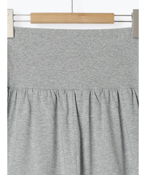 Et grenier by Samansa Mos2（エグルニエバイサマンサモスモス）の「【接触冷感/UVカット】ハラマキ付裾メローパンツ（ルームウェア/パジャマ・レディース・グレー/イエロー/グリーン・F）」の12枚目の写真