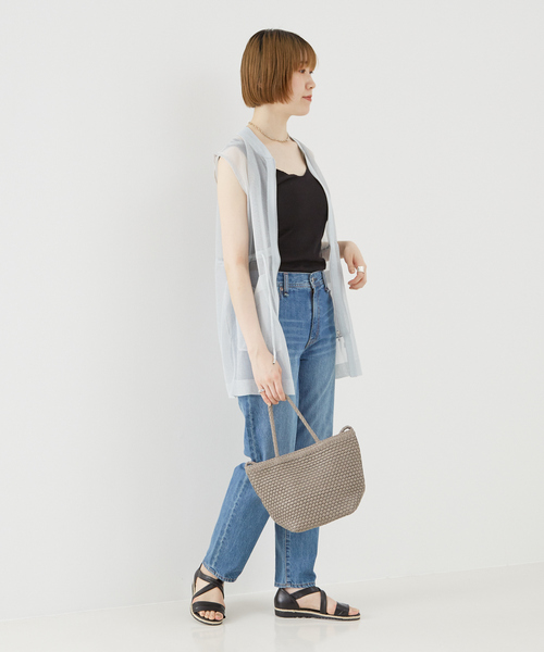 collex（コレックス）の「【bertuchi／ベルトゥーチ】 ローエスパクロスシューズ（サンダル・レディース・ブラック/ホワイト・36/37/38）」の4枚目の写真