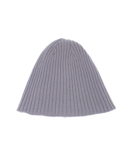 MURUA(ムルーア)の「リバーシブルニットビーニー(ニットキャップ/ビーニー・レディース・ブルー/ブラック・FREE)」の8枚目の写真