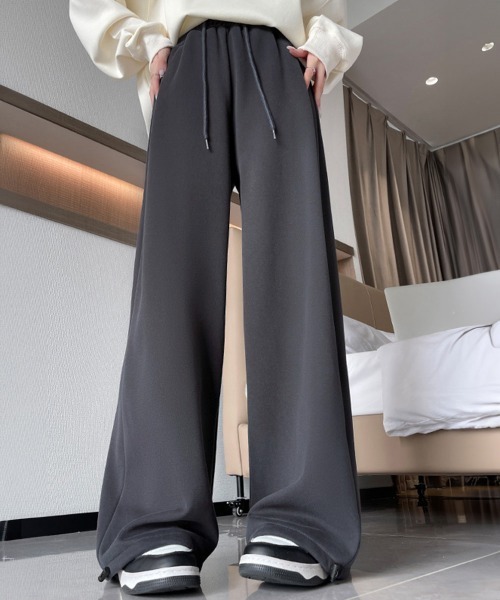 Miniministore(ミニミニストア)の「スウェットパンツ レディースロングパンツ(スウェットパンツ・レディース・ダークグレー/グレー/ブラック/ライトグレー・FREE)」の4枚目の写真