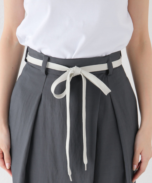 最終値下げ新品　RIAM plage ナイロン　WRAPパンツ R'IAM ナイロンWRAP パンツ（その他パンツ）｜Plage（プラージュ