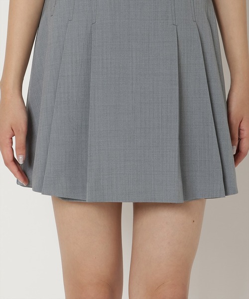 REDYAZEL（レディアゼル）の「【セットアップ可能】配色ベルトラインプリーツスカパン（その他パンツ・レディース・ミント/グレー/オフホワイト・FREE）」の22枚目の写真