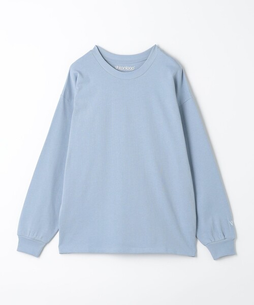 MONKEY TIME(モンキータイム)の「<VATANLOOP × monkey time> オーガニック ロングスリーブ Tシャツ(Tシャツ/カットソー・メンズ・ブラック/ホワイト/ライトブルー/ライラック・S/M/L/XL)」の4枚目の写真