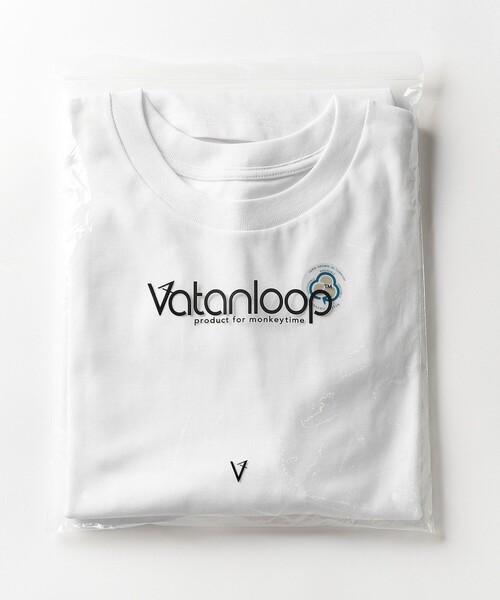 MONKEY TIME(モンキータイム)の「<VATANLOOP × monkey time> オーガニック ロングスリーブ Tシャツ(Tシャツ/カットソー・メンズ・ブラック/ホワイト/ライトブルー/ライラック・S/M/L/XL)」の11枚目の写真