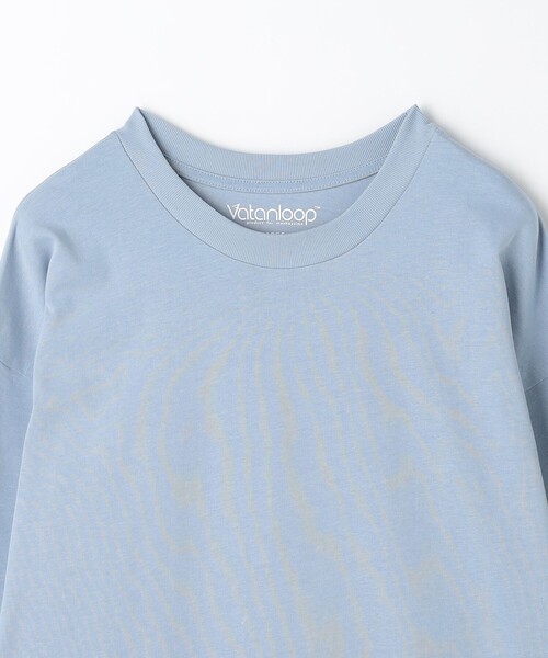MONKEY TIME(モンキータイム)の「<VATANLOOP × monkey time> オーガニック ロングスリーブ Tシャツ(Tシャツ/カットソー・メンズ・ブラック/ホワイト/ライトブルー/ライラック・S/M/L/XL)」の14枚目の写真