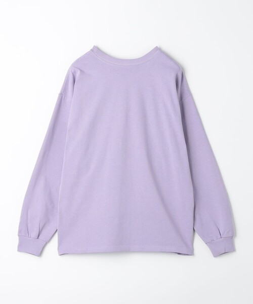 MONKEY TIME(モンキータイム)の「<VATANLOOP × monkey time> オーガニック ロングスリーブ Tシャツ(Tシャツ/カットソー・メンズ・ブラック/ホワイト/ライトブルー/ライラック・S/M/L/XL)」の9枚目の写真