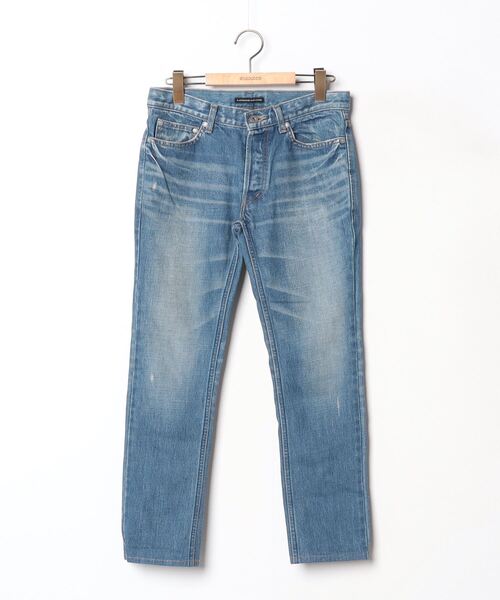 LOUNGE LIZARD NATURAL DENIM よかっ SHIRTS