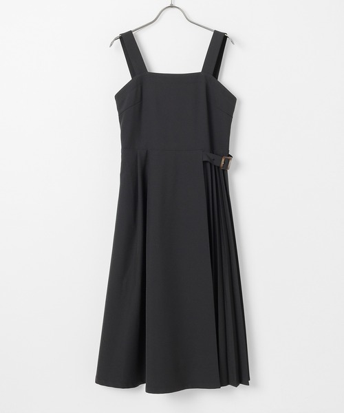 Honeys(ハニーズ)の「プリーツ切替ジャンパースカート(ジャンパースカート・レディース・ベージュ/チャコールグレー/ブラック・SS/S/M/L/LL/3L)」の10枚目の写真