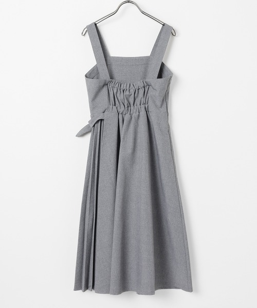 Honeys(ハニーズ)の「プリーツ切替ジャンパースカート(ジャンパースカート・レディース・ベージュ/チャコールグレー/ブラック・SS/S/M/L/LL/3L)」の22枚目の写真