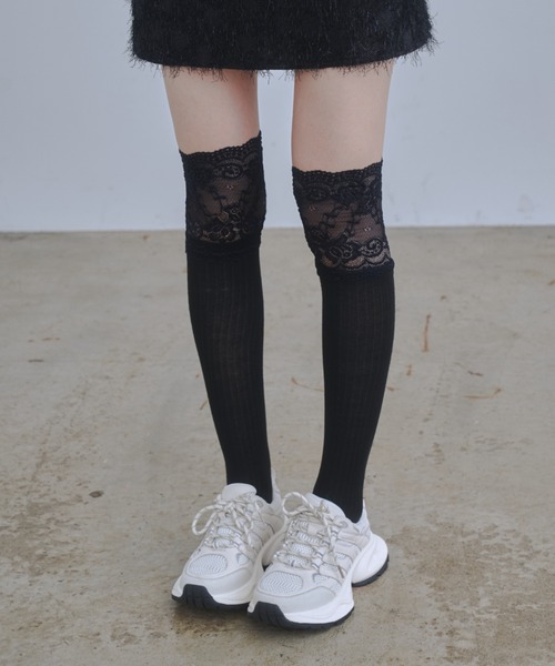 刺繍レースソックス（ソックス/靴下）｜GAB GAB（ガブガブ）の