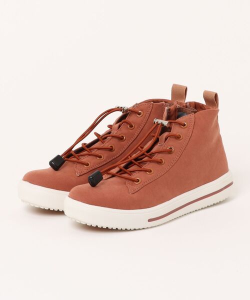 EDWIN(エドウィン)の「【防水】EDWIN(エドウィン)防水 サイドジップドロストレインブーツ(レインシューズ・レディース・ダークベージュ/ブラック/ネイビー/レンガ/カーキブラウン・22.5cm/23.0cm/23.5cm/24.0cm/24.5cm)」の5枚目の写真