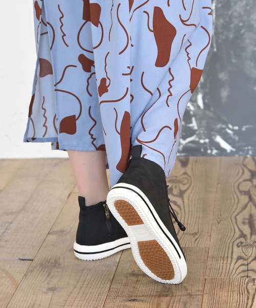 EDWIN(エドウィン)の「【防水】EDWIN(エドウィン)防水 サイドジップドロストレインブーツ(レインシューズ・レディース・ダークベージュ/ブラック/ネイビー/レンガ/カーキブラウン・22.5cm/23.0cm/23.5cm/24.0cm/24.5cm)」の10枚目の写真