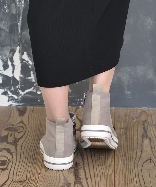 EDWIN(エドウィン)の「【防水】EDWIN(エドウィン)防水 サイドジップドロストレインブーツ(レインシューズ・レディース・ダークベージュ/ブラック/ネイビー/レンガ/カーキブラウン・22.5cm/23.0cm/23.5cm/24.0cm/24.5cm)」の16枚目の写真