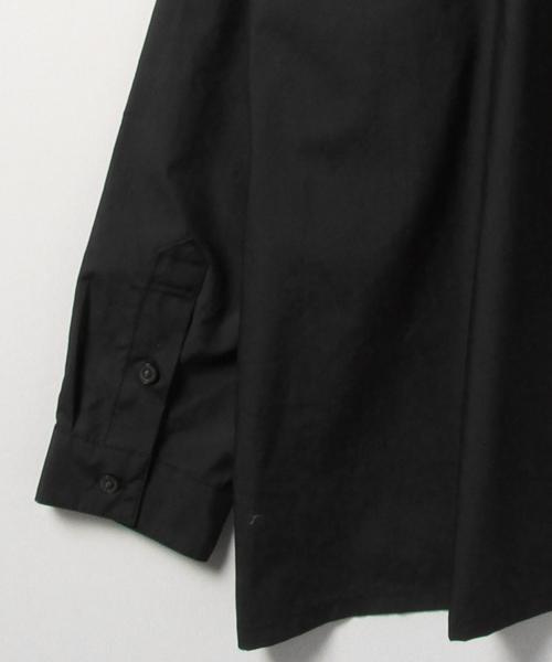 BEAMS LIGHTS Women's（ビームスライツ ウィメンズ）の「BEAMS LIGHTS / タイプライター ビッグシャツ（シャツ/ブラウス・レディース・オフホワイト/ブラック/ブラウン・36/38）」の16枚目の写真