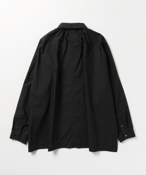 BEAMS LIGHTS Women's（ビームスライツ ウィメンズ）の「BEAMS LIGHTS / タイプライター ビッグシャツ（シャツ/ブラウス・レディース・オフホワイト/ブラック/ブラウン・36/38）」の18枚目の写真