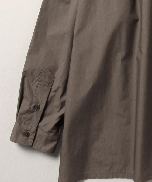 BEAMS LIGHTS Women's（ビームスライツ ウィメンズ）の「BEAMS LIGHTS / タイプライター ビッグシャツ（シャツ/ブラウス・レディース・オフホワイト/ブラック/ブラウン・36/38）」の13枚目の写真