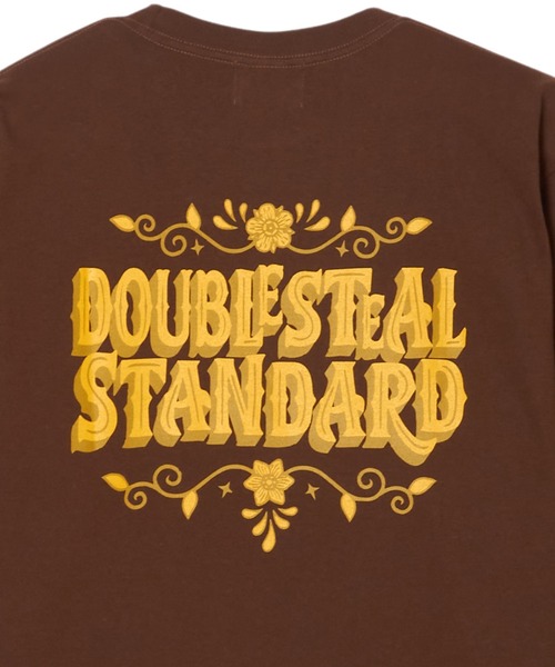 DOUBLE STEAL（ダブルスティール）の「ウエスタンロゴ 長袖Tシャツ（Tシャツ/カットソー・メンズ・ブラック/ホワイト/ダークブラウン・LARGE/MEDIUM/X-LARGE）」の3枚目の写真