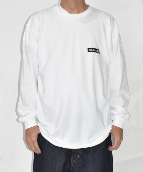DOUBLE STEAL（ダブルスティール）の「ウエスタンロゴ 長袖Tシャツ（Tシャツ/カットソー・メンズ・ブラック/ホワイト/ダークブラウン・LARGE/MEDIUM/X-LARGE）」の11枚目の写真