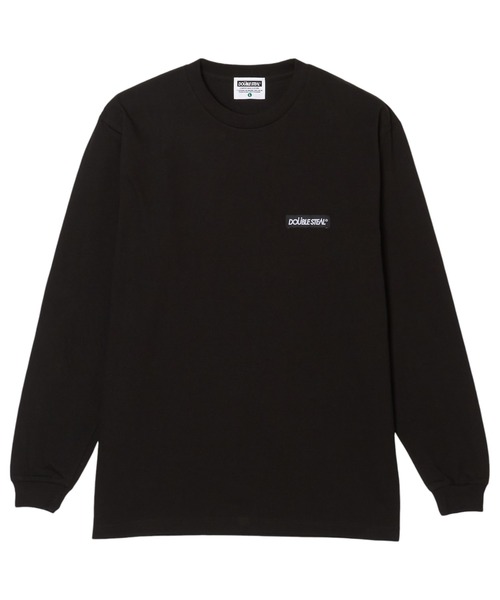 DOUBLE STEAL（ダブルスティール）の「ウエスタンロゴ 長袖Tシャツ（Tシャツ/カットソー・メンズ・ブラック/ホワイト/ダークブラウン・LARGE/MEDIUM/X-LARGE）」の5枚目の写真