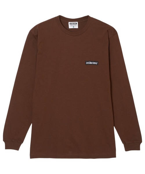 DOUBLE STEAL（ダブルスティール）の「ウエスタンロゴ 長袖Tシャツ（Tシャツ/カットソー・メンズ・ブラック/ホワイト/ダークブラウン・LARGE/MEDIUM/X-LARGE）」の7枚目の写真