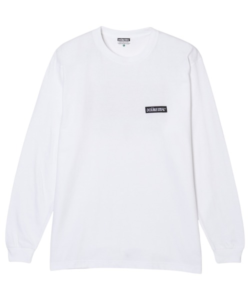 DOUBLE STEAL（ダブルスティール）の「ウエスタンロゴ 長袖Tシャツ（Tシャツ/カットソー・メンズ・ブラック/ホワイト/ダークブラウン・LARGE/MEDIUM/X-LARGE）」の9枚目の写真