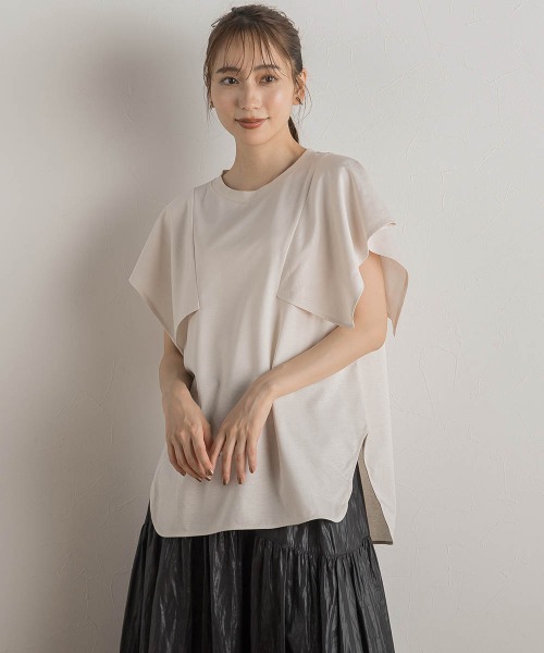 セール】スクエアスリーブプルオーバー（Tシャツ/カットソー