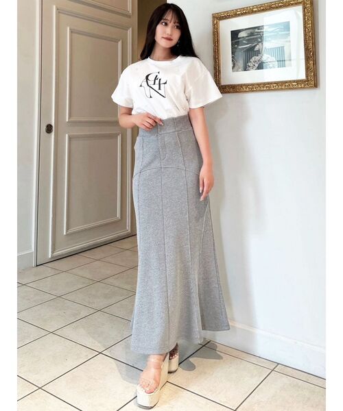 RESEXXY（リゼクシー）の「ビッグロゴTシャツ（Tシャツ/カットソー・レディース・ホワイト/ブルー/ブラック・FREE）」の18枚目の写真