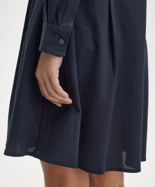 FRED PRERYフレッドペリー mesh dress FRED PERRY（フレッドペリー）の「Woven Mesh Shirt Dress