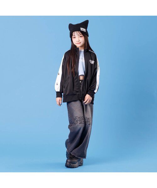 algy（アルジー）の「ねこみみニット帽（ニットキャップ/ビーニー・キッズ・ブラック/サックスブルー・FREE）」の7枚目の写真