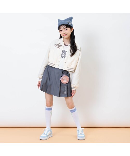 algy（アルジー）の「ねこみみニット帽（ニットキャップ/ビーニー・キッズ・ブラック/サックスブルー・FREE）」の9枚目の写真