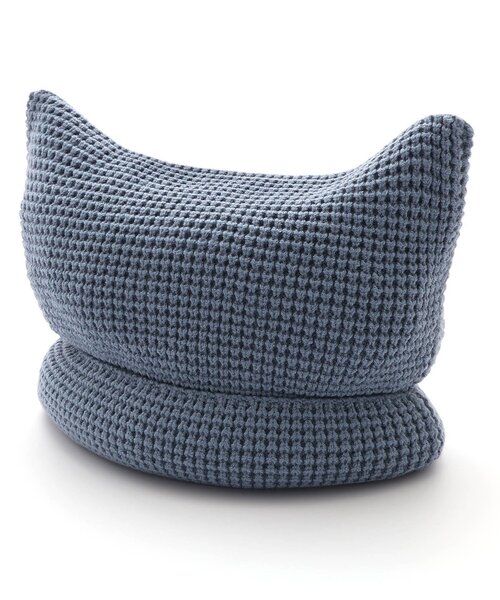 algy（アルジー）の「ねこみみニット帽（ニットキャップ/ビーニー・キッズ・ブラック/サックスブルー・FREE）」の16枚目の写真
