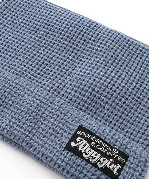 algy（アルジー）の「ねこみみニット帽（ニットキャップ/ビーニー・キッズ・ブラック/サックスブルー・FREE）」の17枚目の写真