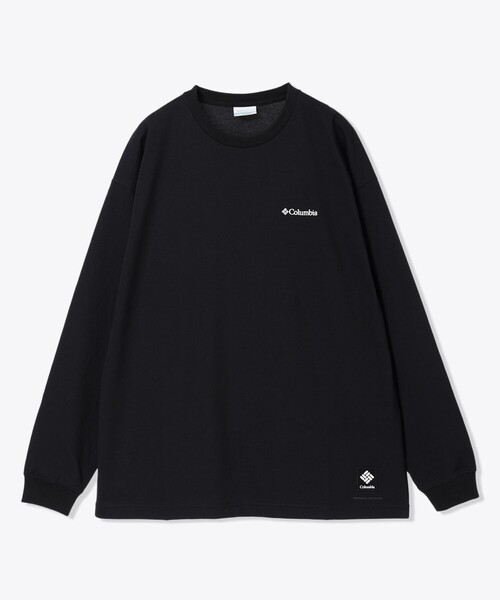 Columbia（コロンビア）の「Columbia／ロストブルック ロングスリーブグラフィックTシャツ／コロンビア／長袖Tシャツ／速乾／UVカット（Tシャツ/カットソー・レディース・ホワイト/グリーン/ブラック/ブラウン・L/M/S/XS/XL）」の6枚目の写真