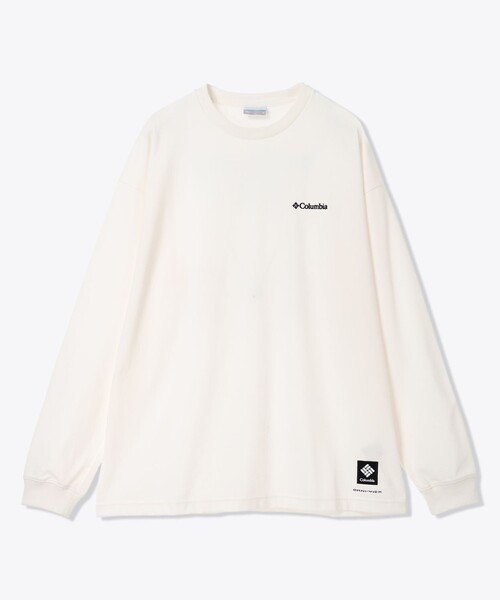 Columbia（コロンビア）の「Columbia／ロストブルック ロングスリーブグラフィックTシャツ／コロンビア／長袖Tシャツ／速乾／UVカット（Tシャツ/カットソー・レディース・ホワイト/グリーン/ブラック/ブラウン・L/M/S/XS/XL）」の10枚目の写真