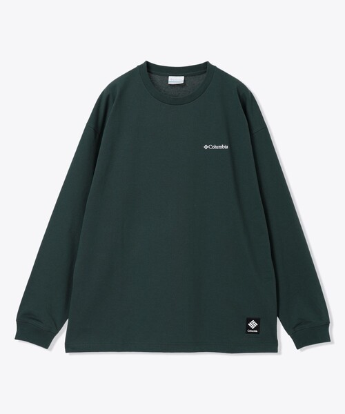 Columbia（コロンビア）の「Columbia／ロストブルック ロングスリーブグラフィックTシャツ／コロンビア／長袖Tシャツ／速乾／UVカット（Tシャツ/カットソー・レディース・ホワイト/グリーン/ブラック/ブラウン・L/M/S/XS/XL）」の14枚目の写真
