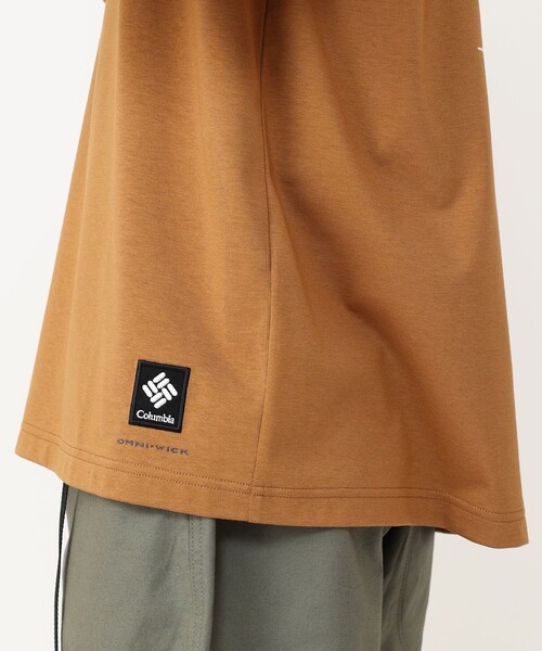 Columbia（コロンビア）の「Columbia／ロストブルック ロングスリーブグラフィックTシャツ／コロンビア／長袖Tシャツ／速乾／UVカット（Tシャツ/カットソー・レディース・ホワイト/グリーン/ブラック/ブラウン・L/M/S/XS/XL）」の21枚目の写真