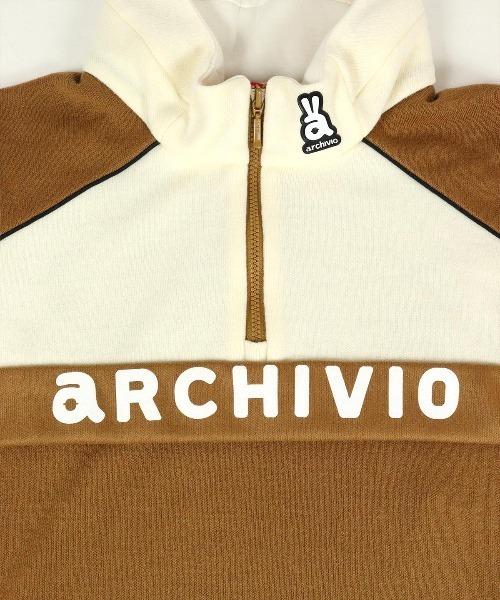 ARCHIVIO ハーフジップハイネックベスト 40 セール】<LADIES>ハーフジップハイネックベスト【2024年秋冬】（ベスト