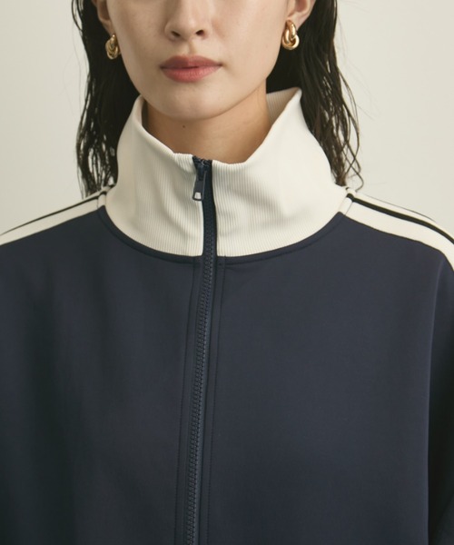 オーバーサイズダブルライントラックジャケット/セットアップ着用可能