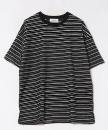【GENXDER】ルーズストライプTシャツ (SS)