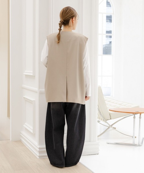 LAKOLE（ラコレ）の「アソートフォトプリント長袖T / 148086（Tシャツ/カットソー・レディース・オフホワイト/チャコール/ピンク・MEDIUM/SMALL）」の6枚目の写真