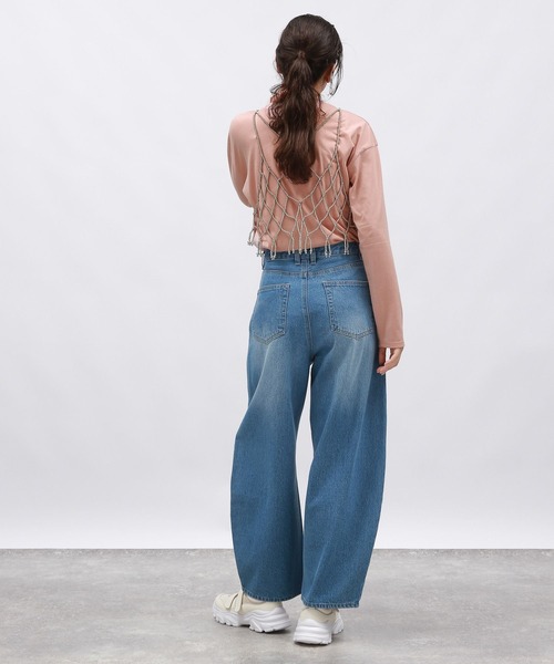 LAKOLE（ラコレ）の「アソートフォトプリント長袖T / 148086（Tシャツ/カットソー・レディース・オフホワイト/チャコール/ピンク・MEDIUM/SMALL）」の18枚目の写真