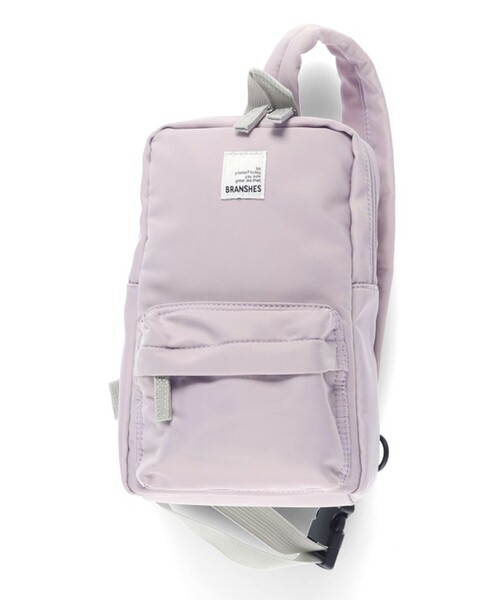 BRANSHES（ブランシェス）の「ボディバッグ（ボディバッグ/ウエストポーチ・キッズ・ベージュ/ブラック/サックスブルー/ラベンダー・FREE）」の4枚目の写真