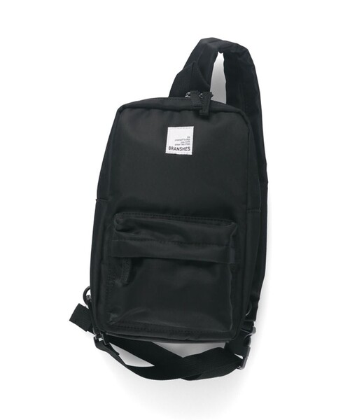 BRANSHES（ブランシェス）の「ボディバッグ（ボディバッグ/ウエストポーチ・キッズ・ベージュ/ブラック/サックスブルー/ラベンダー・FREE）」の2枚目の写真