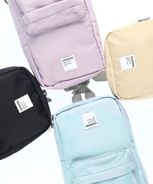 BRANSHES（ブランシェス）の「ボディバッグ（ボディバッグ/ウエストポーチ・キッズ・ベージュ/ブラック/サックスブルー/ラベンダー・FREE）」の12枚目の写真