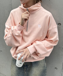 mline | [mline]ロゴハーフZIPプルオーバー(スウェット)