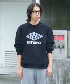 UMBROスウェット umbro 「UMBRO」 スウェットカットソー X-LARGE グレー メンズ