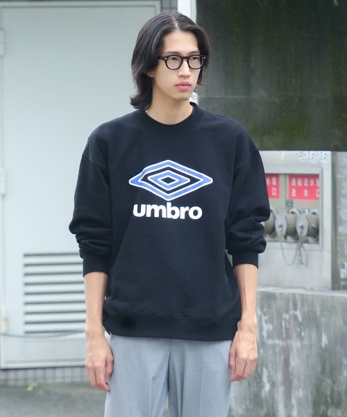 セール】【UMBRO/アンブロ】裏毛ブランドロゴスウェット