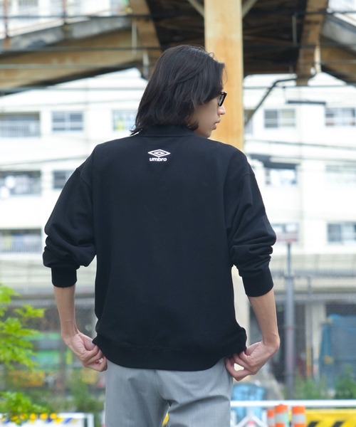 セール】【UMBRO/アンブロ】裏毛ブランドロゴスウェットトレーナー