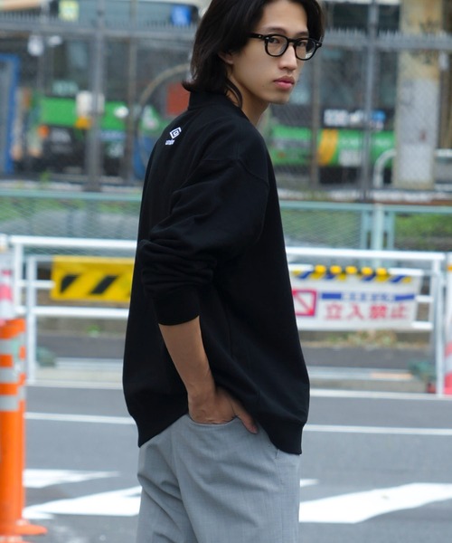 UMBRO/アンブロ】裏毛ブランドロゴスウェットトレーナー（スウェット